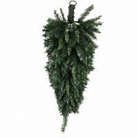 декор новогодний ель перевернутая подвесная зелёного цвета в Нижневартовске