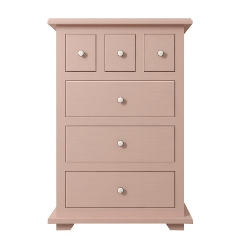комод adelina 6 ящиков в розовом цвете в Нижневартовске