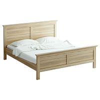 кровать деревянная двуспальная 180х200 светло-бежевая reina в Нижневартовске