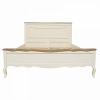 кровать деревянная двуспальная 160х200 бежевая leontina в Нижневартовске