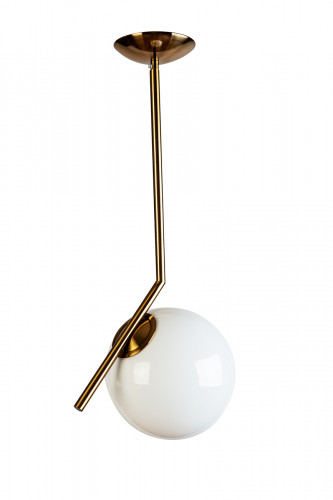 белый потолочный светильник золото d20x150 см в Нижневартовске