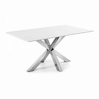 стол arya белый лакированный от la forma (ex julia grup) в Нижневартовске