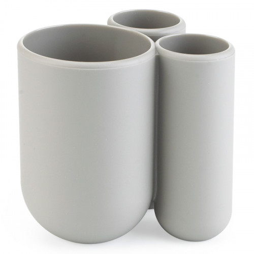 стакан для зубных щеток touch серый в Нижневартовске