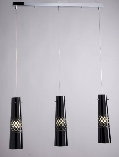 подвесной светильник st luce черный 3 лампы в Нижневартовске