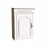 шкаф навесной однодверный кухонный марсель молочно-белый в Нижневартовске