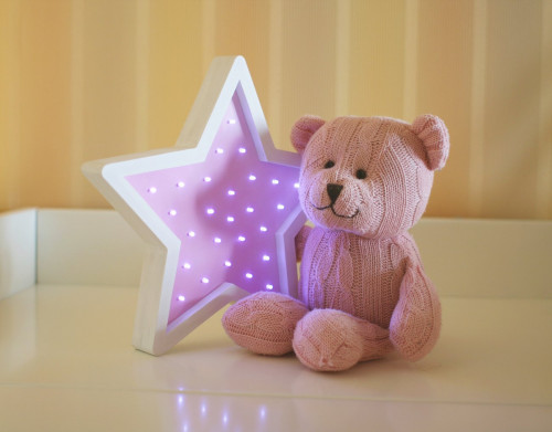 детский светильник звездочка фиолетовый в Нижневартовске