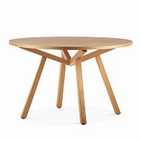 стол обеденный forte круглый натуральное дерево в Нижневартовске