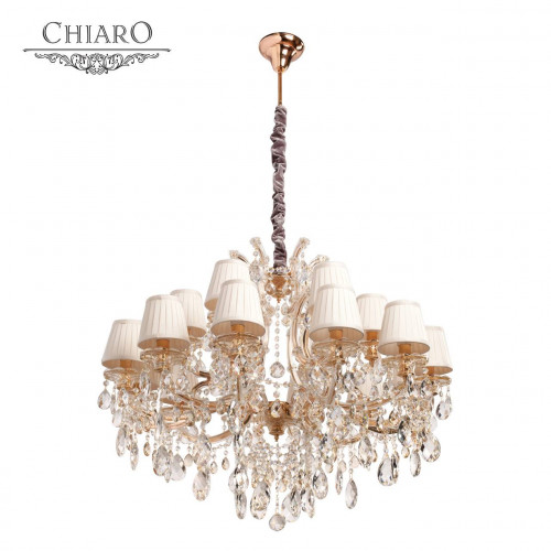 подвесная люстра chiaro даниэль 479010718 золото в Нижневартовске