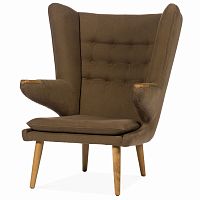 кресло papa bear коричневое в Нижневартовске