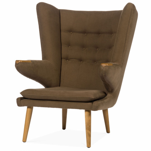 кресло papa bear коричневое в Нижневартовске