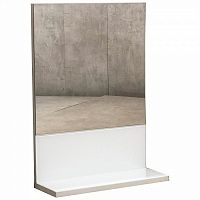 зеркало с полкой прямоугольное белое нит в Нижневартовске