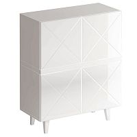 шкаф kristal комбинированный белый в Нижневартовске