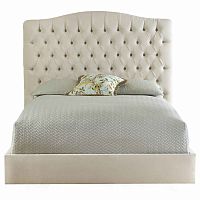 кровать двуспальная 180х200 бежевая zea в Нижневартовске