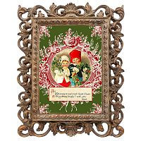 репродукция старинной рождественской гравюры пупс в Нижневартовске