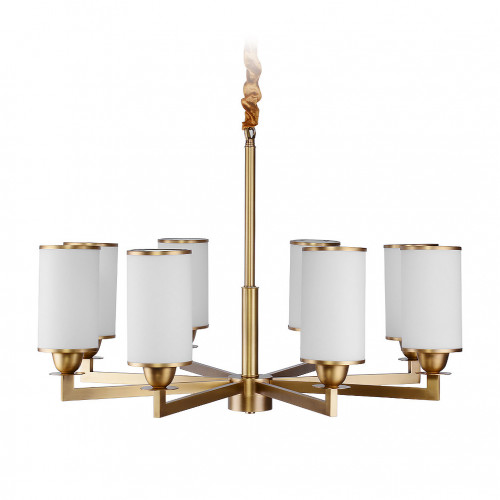 люстра brch9040-8 от delight collection белая/золото в Нижневартовске