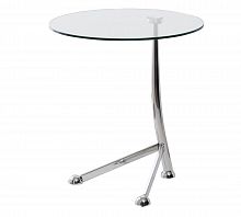стол журнальный hol 50х50х55 хром в Нижневартовске