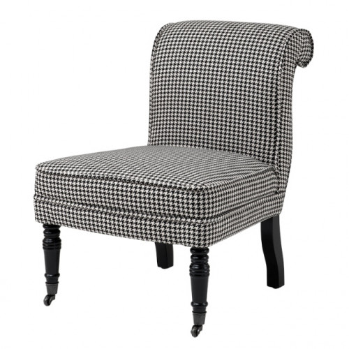 кресло berceau от eichholtz серо-белое в Нижневартовске