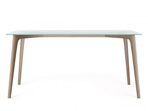 стол floyd осветленный дуб, графитовый в Нижневартовске