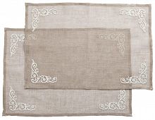 набор из 2 сервировочных салфеток с вышивкой ternura в Нижневартовске