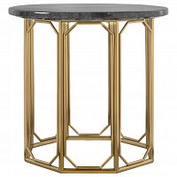 стол журнальный gold hc05 gloss золотой, черный в Нижневартовске