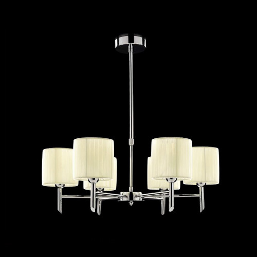 люстра mx92905-6a от illuminati хром/слоновая кость в Нижневартовске
