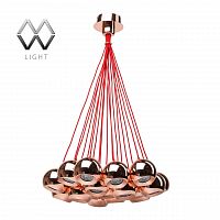 подвесная люстра mw-light котбус 2 492011919 медь в Нижневартовске