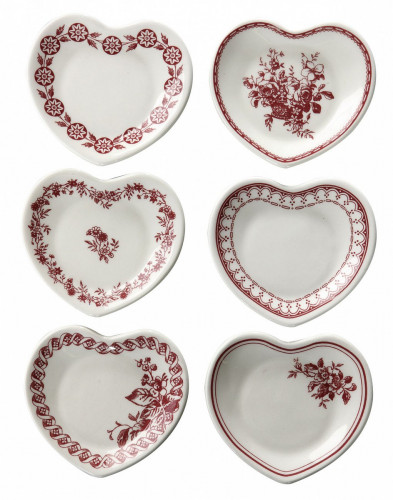 блюдечки-сердечки фаустина ( шт) comptoir de famille в Нижневартовске