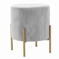 пуф pudra l серого цвета в Нижневартовске