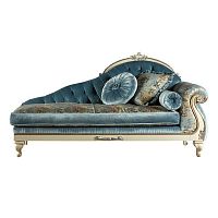 кушетка stradivari прямая голубая в Нижневартовске