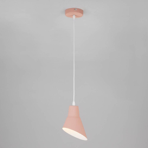 подвесной светильник eurosvet nook 50069/1 розовый в Нижневартовске