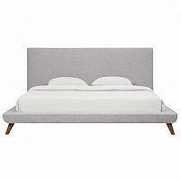 кровать двуспальная 160х200 серая chameleo bare в Нижневартовске