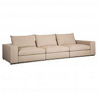 диван leon прямой бежевый в Нижневартовске