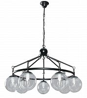 люстра дизайнерская come черная прозрачная в Нижневартовске