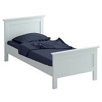 кровать полутораспальная 120х200 белая reina в Нижневартовске