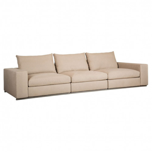 диван leon прямой бежевый в Нижневартовске