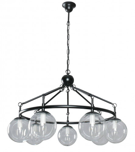 люстра дизайнерская come черная прозрачная в Нижневартовске