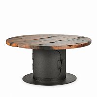 стол кофейный stove чёрный в Нижневартовске