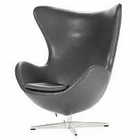 кресло egg dark серое в Нижневартовске