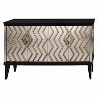 комод quiet со столешницей из натурального камня коричневый, золото в Нижневартовске