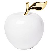 статуэтка яблоко белая с золотом в Нижневартовске