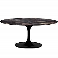 стол обеденный овальный cippolo черный в Нижневартовске