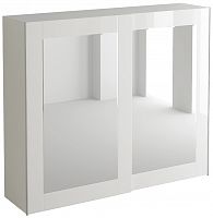 шкаф kristal со стеклянным фасадом белый в Нижневартовске