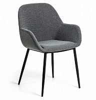 стул koon бархат темно-серый от la forma (ex julia grup) в Нижневартовске