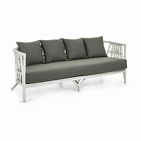 диван крамптон трехместный светло-серый от la forma (ex julia grup) в Нижневартовске