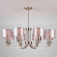 подвесная люстра eurosvet diana 60067/8 сатин-никель серебро в Нижневартовске