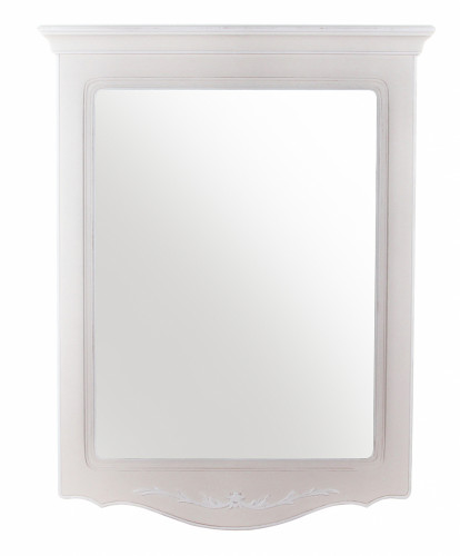 зеркало белое прямоугольное с декором авиньон в Нижневартовске