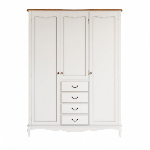 шкаф leontina для одежды с ящиками бежевый в Нижневартовске