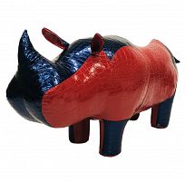 банкетка пуф носорог цск красная с синим в Нижневартовске