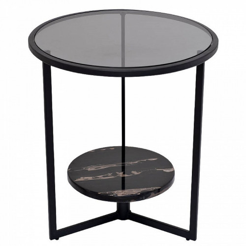 стол журнальный черный d50*50см в Нижневартовске