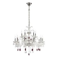 подвесная люстра odeon light bocciolo 3946/15 хром в Нижневартовске